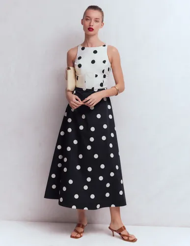 S Robe longue Silvia avec corsage à baleines en Taille Régulière/38 - Boden - Modalova
