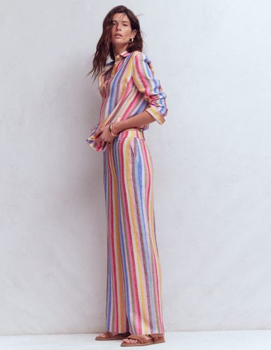 S Pantalon Belgravia en lin Taille Régulière/36 - Boden - Modalova