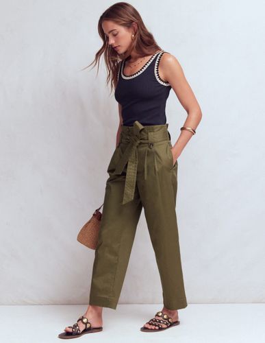 S Pantalon taille froncée en Taille 44 - Boden - Modalova
