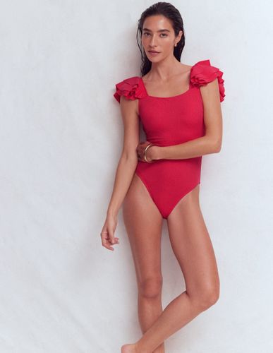 S Maillot de bain à grands volants en Taille Régulière/38 - Boden - Modalova