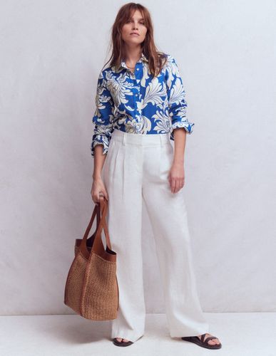 S Chemise Sienna en lin en Taille Régulière/36 - Boden - Modalova
