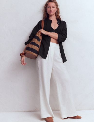 S Chemise longue en lin en Taille 38 - Boden - Modalova