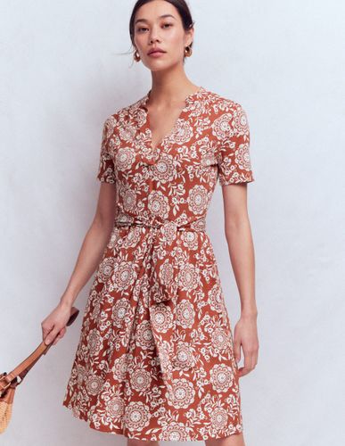 S Robe Daisy virevoltante en jersey en Taille Régulière/42 - Boden - Modalova