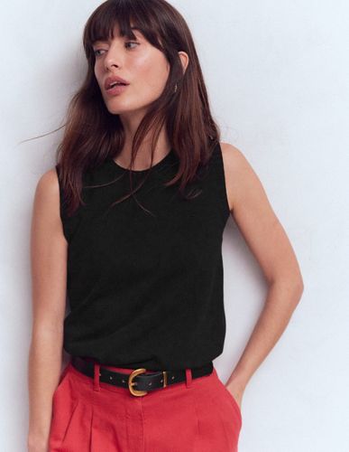 S Débardeur à col rond Emilia en coton en Taille Petite - Boden - Modalova