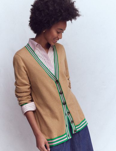 S Gilet long à col V en Taille mois - Boden - Modalova