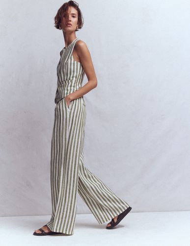 S Pantalon Kensington en lin en Taille Régulière/38 - Boden - Modalova