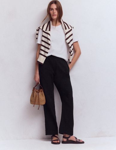 S Pantalon double-étoffe à enfiler en Taille Régulière/36 - Boden - Modalova