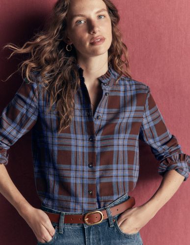 S Chemise Sienna en coton à volants en Taille Petite/36 - Boden - Modalova