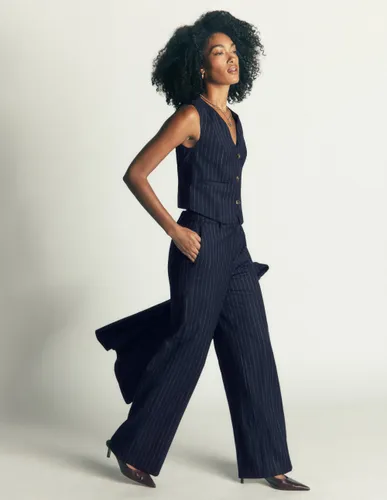 S Gilet de costume en laine mélangée à col V en Taille 30 - Boden - Modalova