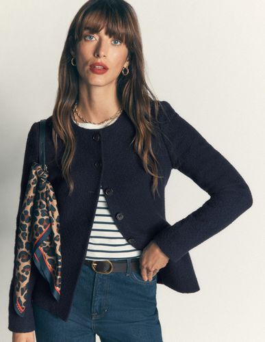 S Blazer ajusté sans col en Taille Petite/30 - Boden - Modalova