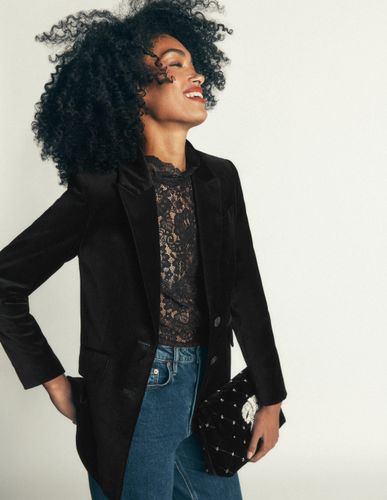 S Blazer en velours Stamford en Taille Petite/30 - Boden - Modalova
