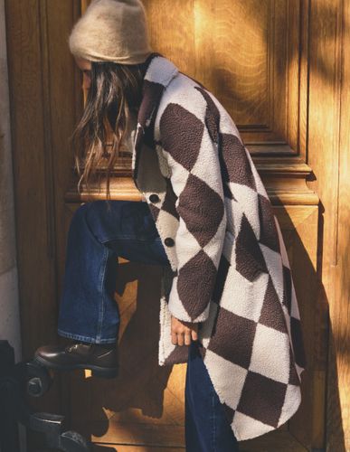 S Manteau Cotswold en borg en Taille Petite/30 - Boden - Modalova