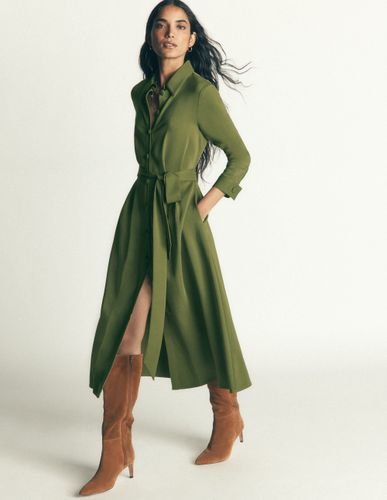 S Robe-chemise Kate plissée en Taille Petite/30 - Boden - Modalova