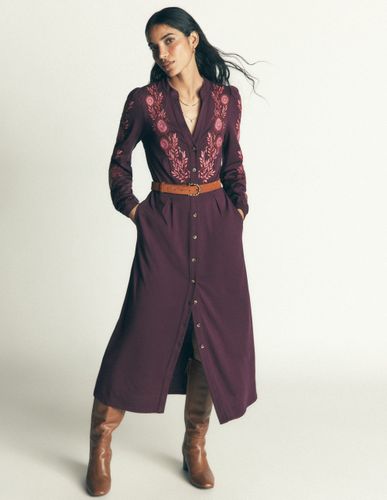 S Robe midi Juliet en jersey en Taille Petite/30 - Boden - Modalova