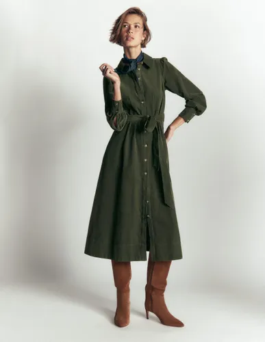 S Robe-chemise midi Maeve en velours côtelé en Taille Petite/30 - Boden - Modalova