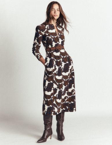 S Robe midi Una en velours côtelé en Taille Petite/30 - Boden - Modalova