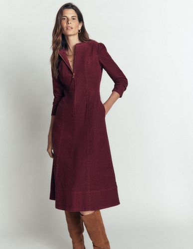 S Robe midi Una en velours côtelé en Taille Régulière/42 - Boden - Modalova