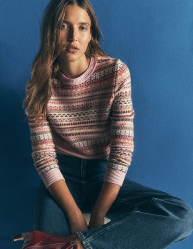 S Pull Edie à motif jacquard en Taille TP - Boden - Modalova