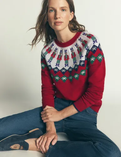 S Pull Edie à motif jacquard en Taille TP - Boden - Modalova