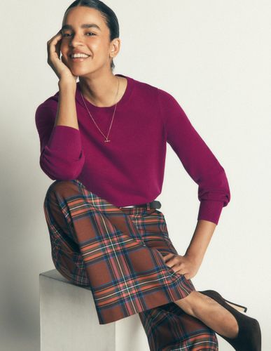 S Pull col rond Camilla en coton en Taille TP - Boden - Modalova