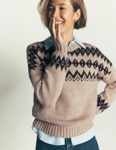S Pull épais à motif jacquard en Taille TP - Boden - Modalova