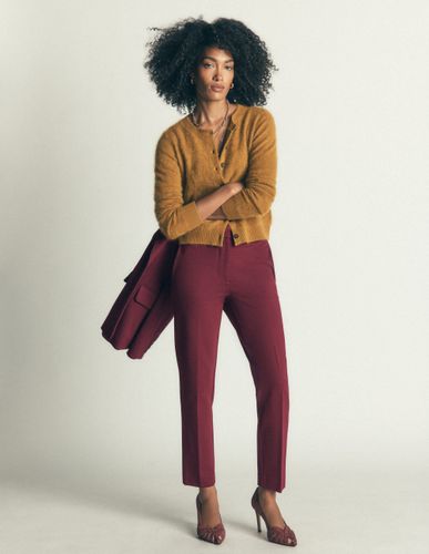 S Pantalon Highgate en point de Rome en Taille Petite/30 - Boden - Modalova