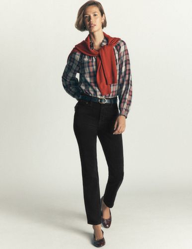 S Jean slim à taille haute en velours côtelé en Taille Petite/34 - Boden - Modalova