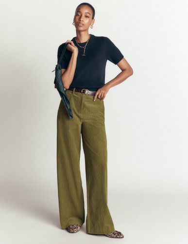 S Pantalon Belgravia en velours côtelé épais en Taille Petite/30 - Boden - Modalova