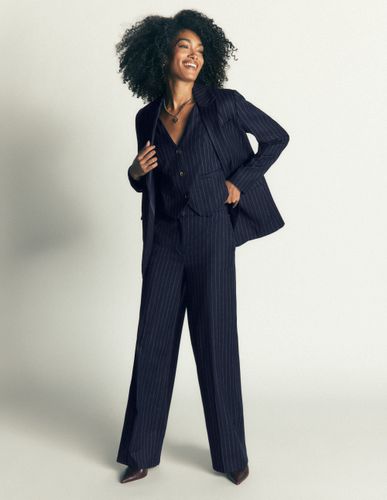 S Pantalon Belgravia en laine mélangée en Taille Petite/32 - Boden - Modalova