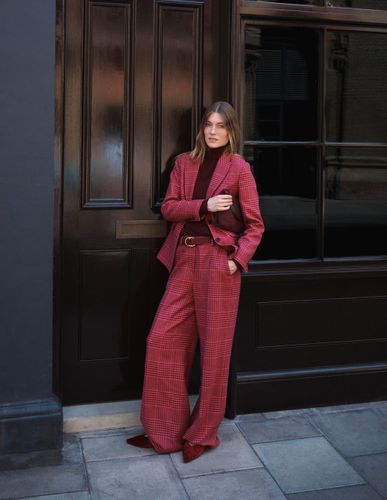 S Pantalon Belgravia en laine mélangée en Taille Petite/42 - Boden - Modalova