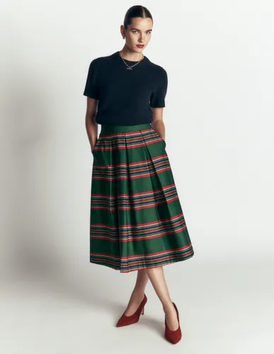 S Jupe Verity en satinette de coton en Taille Petite/32 - Boden - Modalova
