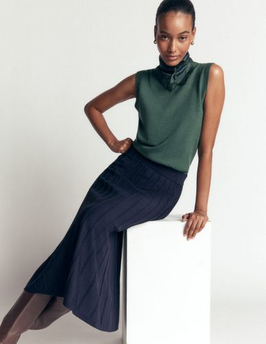 S Jupe midi en maille ottoman en Taille 30 - Boden - Modalova