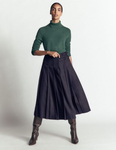 S Kilt midi plissé en Taille Petite/30 - Boden - Modalova