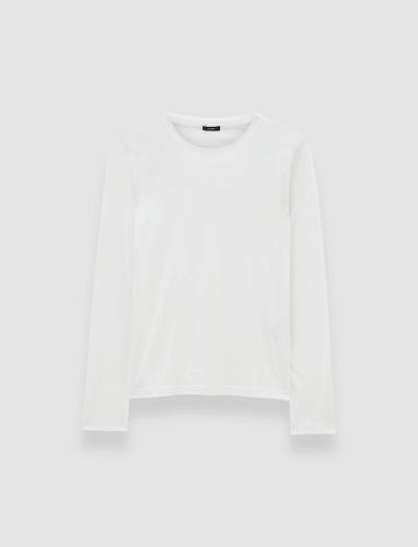 Cotton Silk Jersey Long Sleeve T-Shirt - XL - Joseph - Modalova