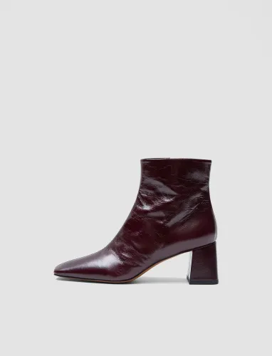 Heeled Patent Leather Ankle Boots - 40 - Joseph - Modalova