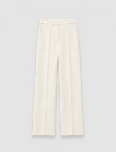 Mitae Cotton Silk Blend Trousers - Regular / 32 - Joseph - Modalova