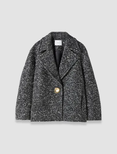 Agar Donegal Tweed Wool Coat - 38 - Joseph - Modalova