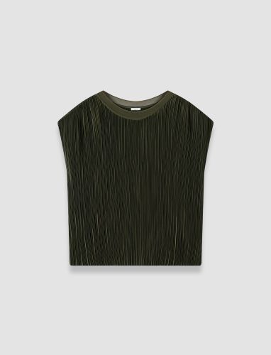 Cedre Pleated Satin Top - 42 - Joseph - Modalova