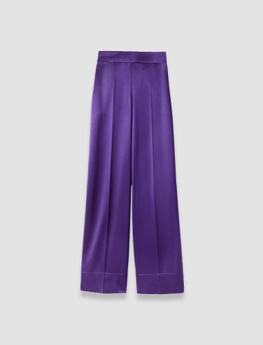 Dijon Double Satin Trousers - 44 - Joseph - Modalova