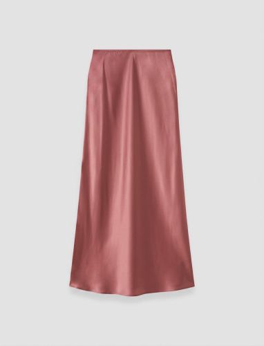 Isaak Long Silk Satin Skirt - Regular / 34 - Joseph - Modalova
