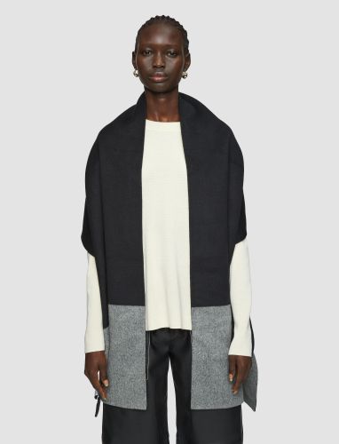 Double Face Wool Colourblock Scarf - One Size - Joseph - Modalova