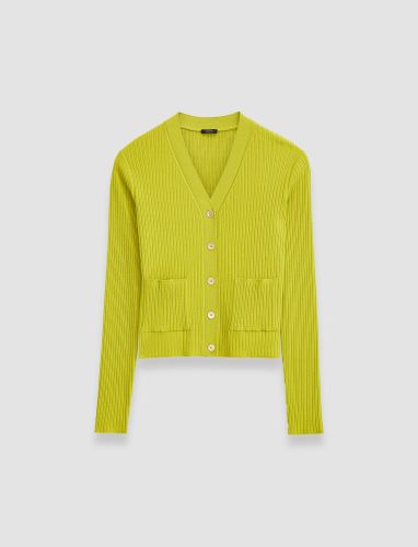 Merino Rib Cardigan - S - Joseph - Modalova