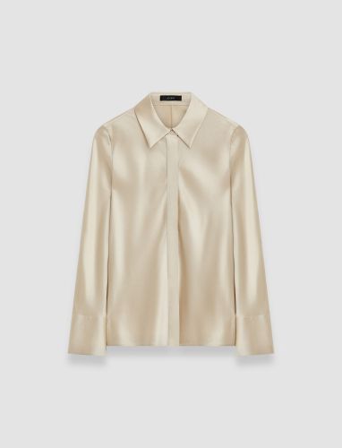 Brunel Silk Satin Blouse - 38 - Joseph - Modalova
