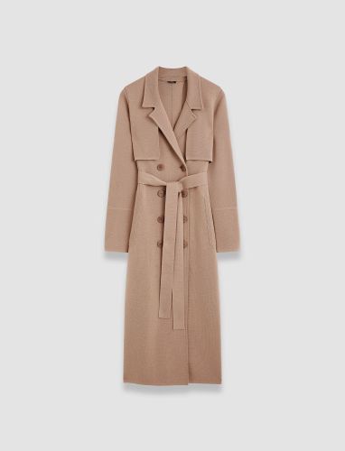 Milano Knit Wool Coat - L - Joseph - Modalova