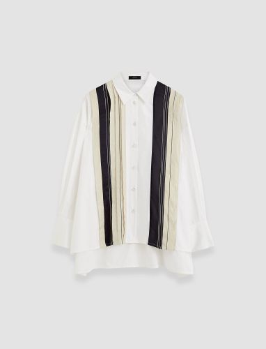 Bacar Poplin Colour Block Shirt - 34 - Joseph - Modalova