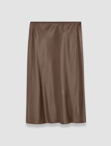 Isaak Silk Satin Skirt - 34 - Joseph - Modalova