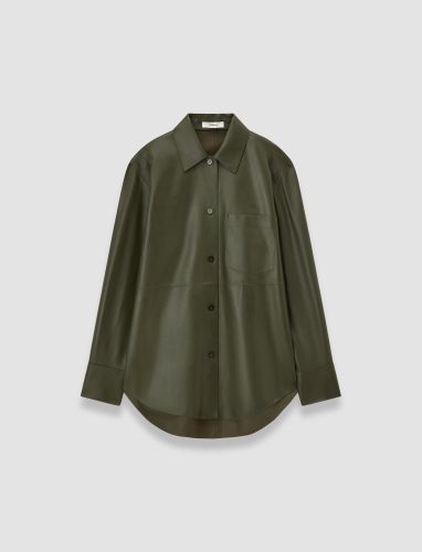 Penna Soft Nappa Leather Overshirt - 40 - Joseph - Modalova