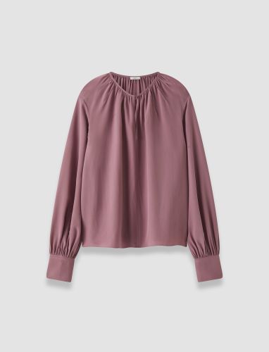 Rina Crepe de Chine Silk Blouse - 34 - Joseph - Modalova