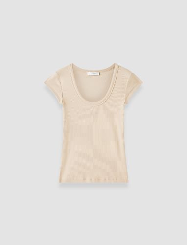 Saba Cotton Rib Top - M - Joseph - Modalova