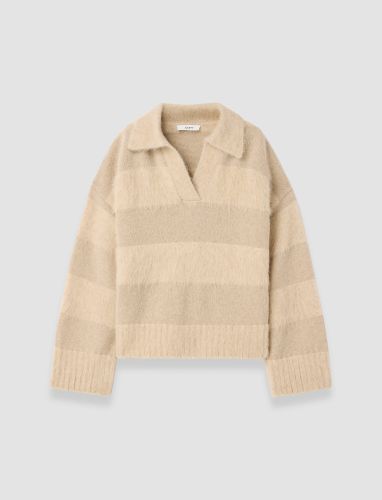 Take Brushed Striped Jumper - L - Joseph - Modalova